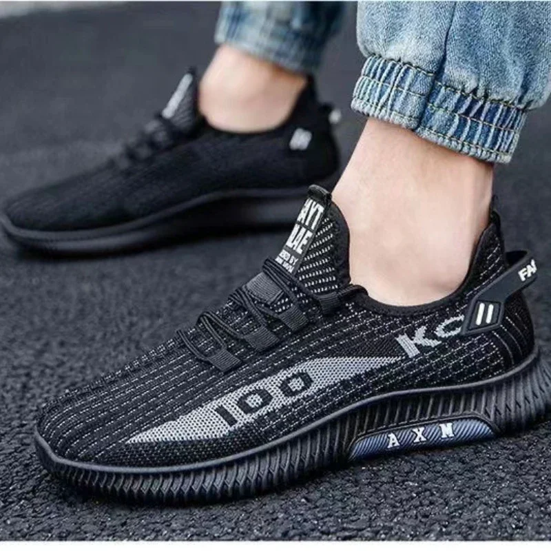 Breathable Mesh Sneakers Comfortable Casual Sport Shoes Fashion Shoes Lightweight Deodorant Outdoors Shoes Plus Size 39-44 - Image 3