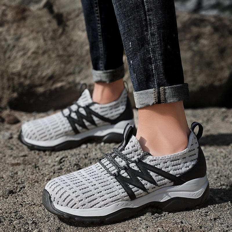 Men's Military Tactical Boots Army Boots Men Side Zipper Military Boots Men Anti-Slip Ankle Boots Work Safety Shoes Hiking Shoes - Image 2